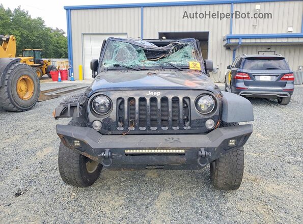1C4BJWDG9HL566085 2017 JEEP WRANGLER Black Դիմացի տեսք