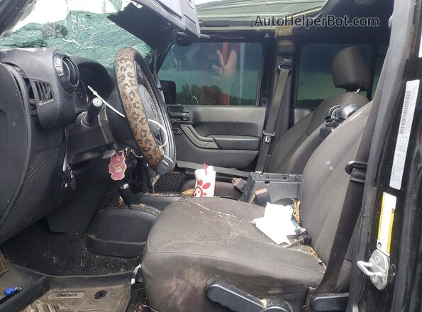 1C4BJWDG9HL566085 2017 JEEP WRANGLER Black Սալոնի դիմացի տեսք