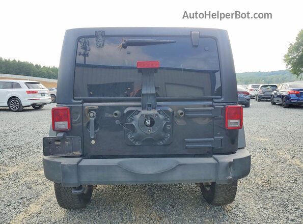 1C4BJWDG9HL566085 2017 JEEP WRANGLER Black Հետևի տեսք
