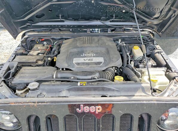 1C4BJWDG9HL566085 2017 JEEP WRANGLER Black Շարժիչի բաժամունքի տեսք