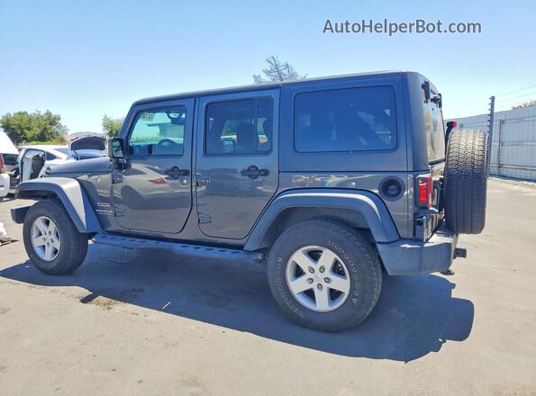 1C4BJWDG9HL662945 2017 JEEP WRANGLER Charcoal Tył lewy