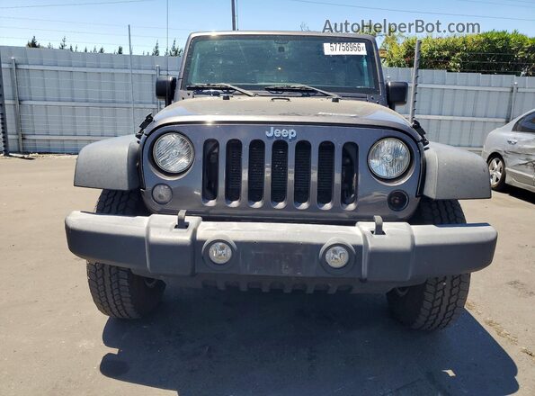 1C4BJWDG9HL662945 2017 JEEP WRANGLER Charcoal Widok z przodu
