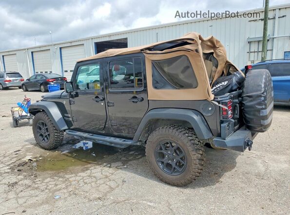 1C4BJWDG9JL886495 2018 JEEP WRANGLER Black Trasero izquierdo