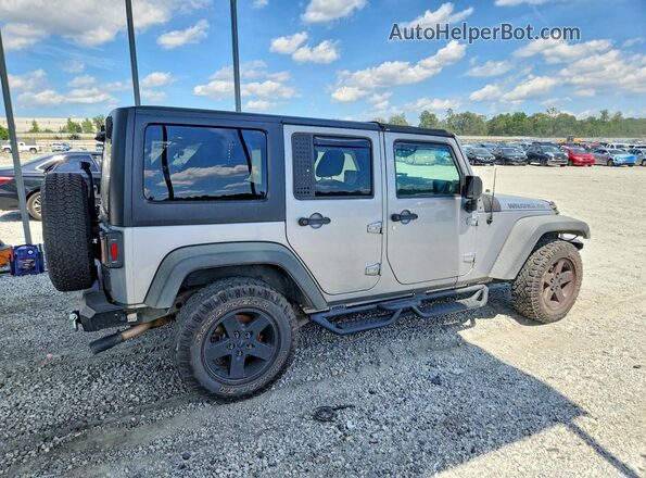 1C4BJWDGXGL130814 2016 JEEP WRANGLER Gray Trasero derecho