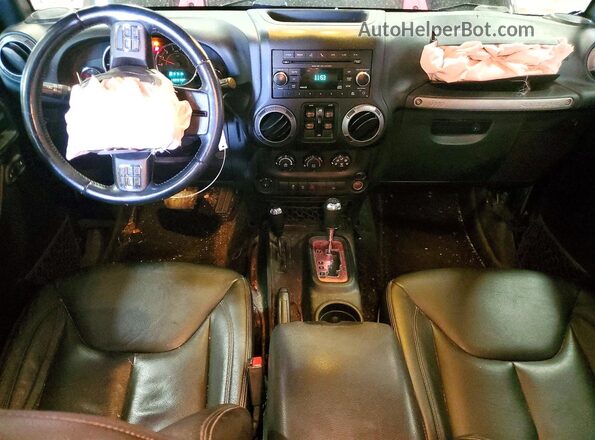 1C4BJWDGXGL323691 2016 JEEP WRANGLER Black Вид панелі приладів