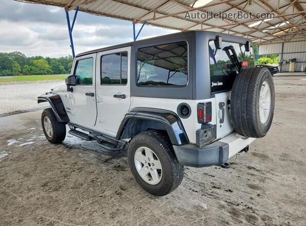 1C4BJWDGXHL528624 2017 JEEP WRANGLER White Trasero izquierdo