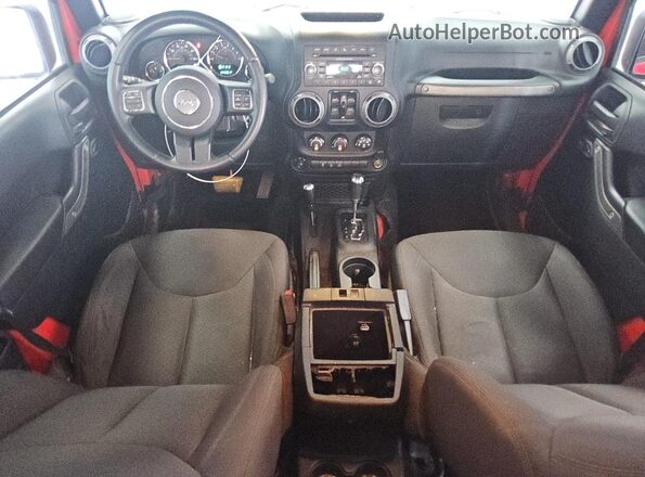 1C4BJWDGXHL555368 2017 JEEP WRANGLER Red სალონის 360-გრადუსიანი ხედი