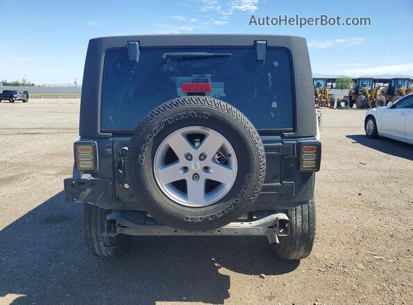 1C4BJWDGXHL636337 2017 JEEP WRANGLER Черный Вид сзади