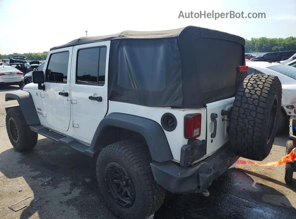 1C4BJWDGXJL835779 2018 JEEP WRANGLER White Հետևի ձախ