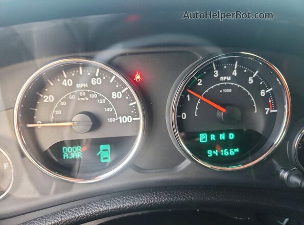 1C4BJWDGXJL859726 2018 JEEP WRANGLER Gray Вид щитка приладів