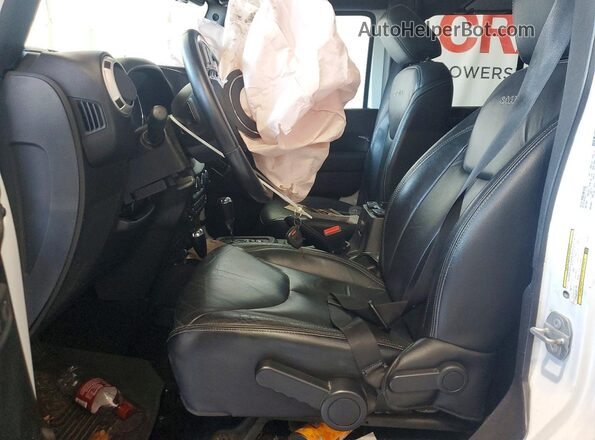 1C4BJWEG1GL155275 2016 JEEP WRANGLER White Widok wnętrza z przodu