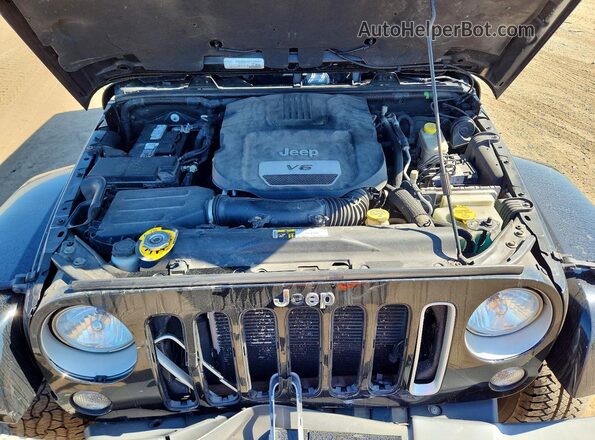 1C4BJWEG2GL208145 2016 JEEP WRANGLER Black უკანა სალონის ხედი