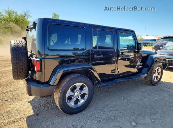 1C4BJWEG2GL208145 2016 JEEP WRANGLER Black უკანა მარჯვენა