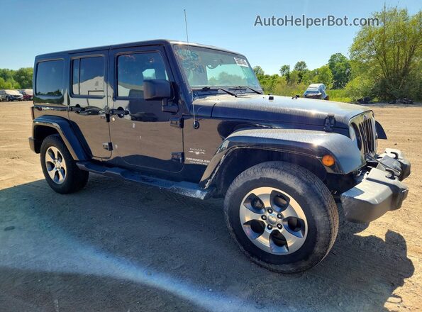 1C4BJWEG2GL208145 2016 JEEP WRANGLER Black წინა მარჯვენა