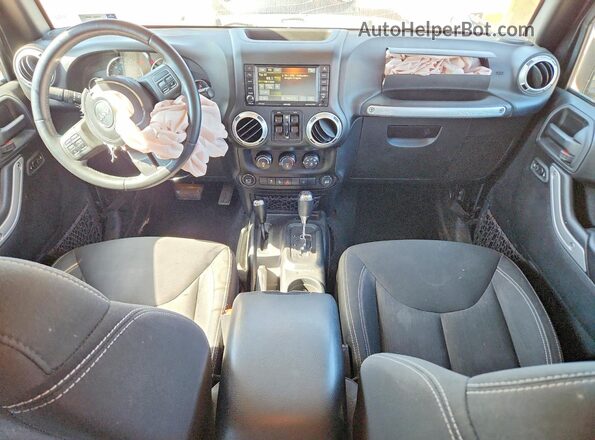 1C4BJWEG2GL208145 2016 JEEP WRANGLER Black წინა პანელის ხედი