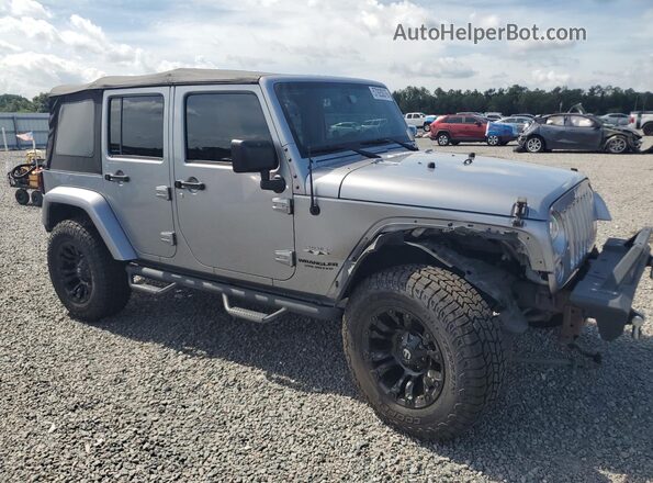 1C4BJWEG2GL297926 2016 JEEP WRANGLER Серебряный Передняя правая четверть