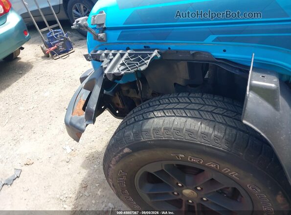 1C4BJWEG2HL570705 2017 JEEP WRANGLER UNLIMITED Blue წინა ხედი