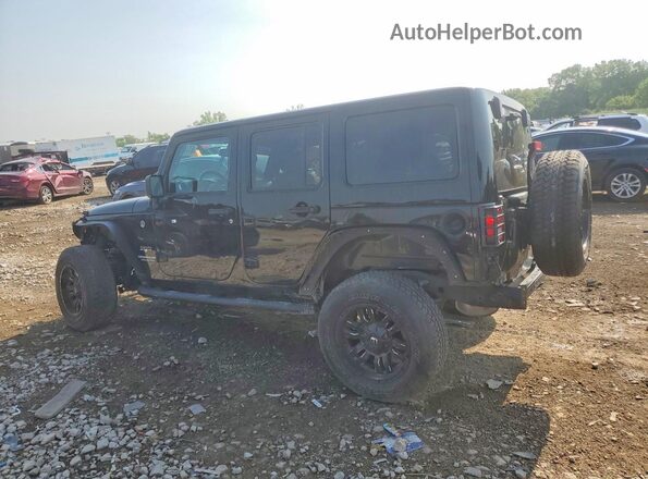 1C4BJWEG2HL754106 2017 JEEP WRANGLER Black Задня ліва чверть