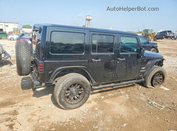 1C4BJWEG2HL754106 2017 JEEP WRANGLER Black Задня права чверть