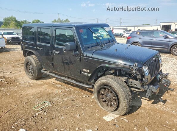 1C4BJWEG2HL754106 2017 JEEP WRANGLER Black Передня права чверть