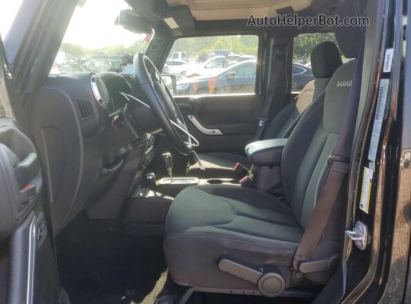 1C4BJWEG2HL754106 2017 JEEP WRANGLER Black Вид салону спереду
