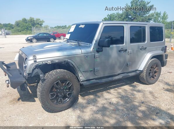 1C4BJWEG2JL853580 2018 JEEP WRANGLER Gray Przód lewy