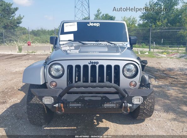 1C4BJWEG2JL853580 2018 JEEP WRANGLER Gray Widok zestawu wskaźników