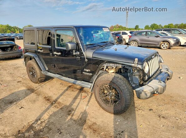 1C4BJWEG3GL117840 2016 JEEP WRANGLER Black წინა მარჯვენა