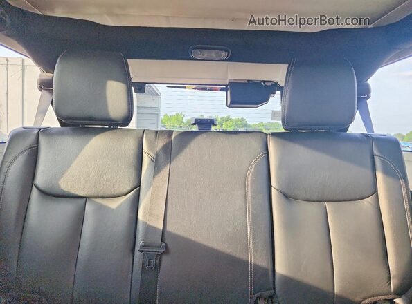 1C4BJWEG3GL117840 2016 JEEP WRANGLER Black უკანა სავარძლების ხედი