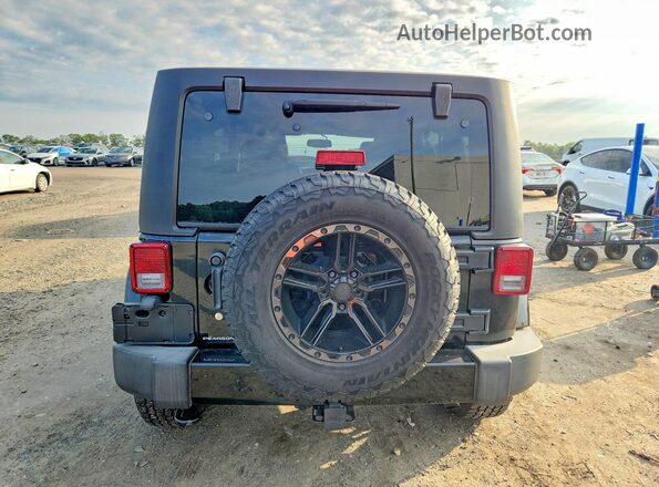 1C4BJWEG3GL117840 2016 JEEP WRANGLER Black უკანა ხედი