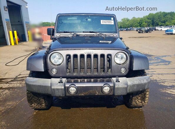 1C4BJWEG3GL222815 2016 JEEP WRANGLER Gray Widok z przodu