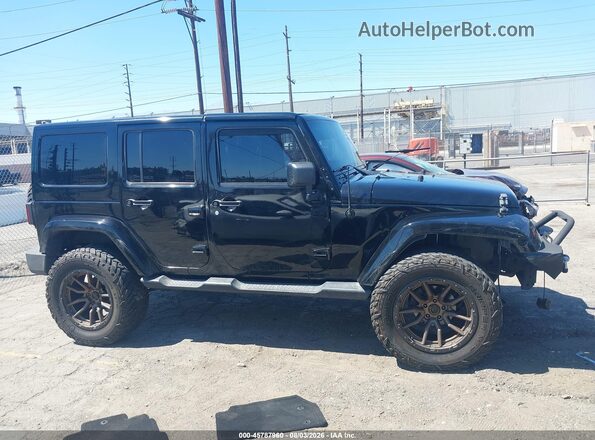1C4BJWEG3HL614145 2017 JEEP WRANGLER UNLIMITED Black Rear interior view