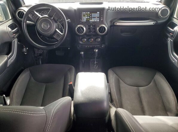 1C4BJWEG3HL657237 2017 JEEP WRANGLER Gray Vista del salpicadero