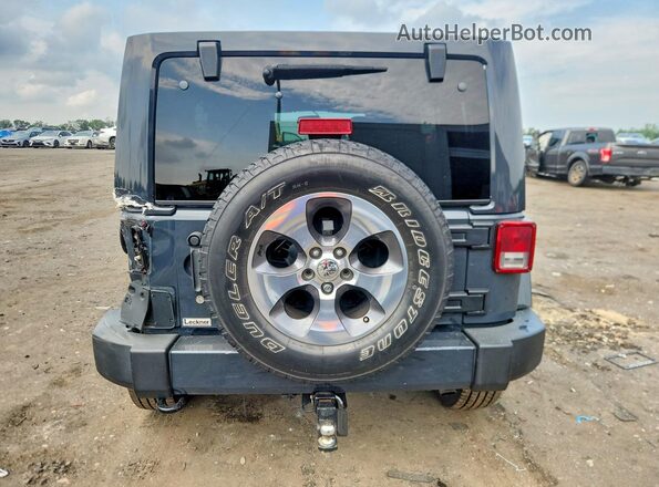 1C4BJWEG3HL734303 2017 JEEP WRANGLER Серый Вид сзади