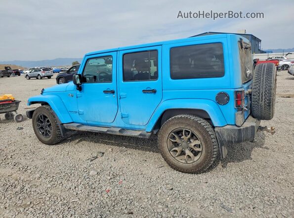 1C4BJWEG3JL841275 2018 JEEP WRANGLER Teal უკანა მარცხენა