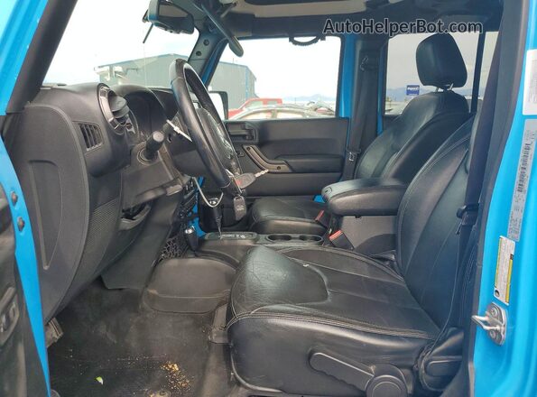 1C4BJWEG3JL841275 2018 JEEP WRANGLER Teal წინა სალონის ხედი