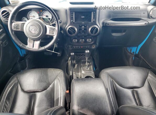 1C4BJWEG3JL841275 2018 JEEP WRANGLER Teal წინა პანელის ხედი