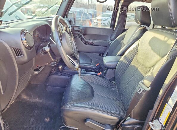 1C4BJWEG5GL193320 2016 JEEP WRANGLER Black წინა სალონის ხედი