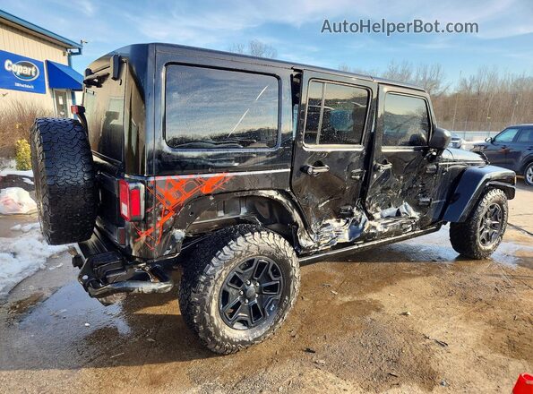 1C4BJWEG5GL193320 2016 JEEP WRANGLER Black უკანა მარჯვენა