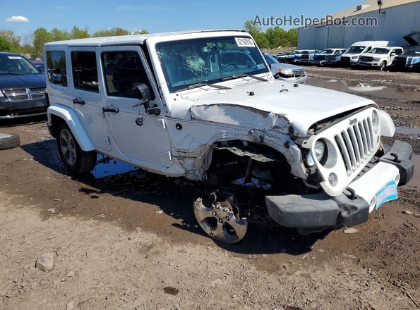 1C4BJWEG6GL261043 2016 JEEP WRANGLER White Delantero derecho