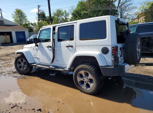 1C4BJWEG6GL261043 2016 JEEP WRANGLER White Trasero izquierdo