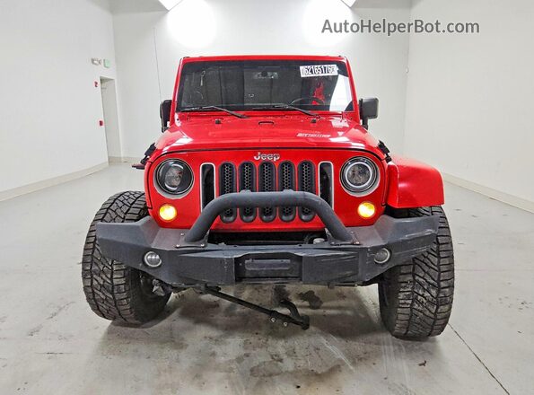 1C4BJWEG7GL275114 2016 JEEP WRANGLER Red Вид спереду