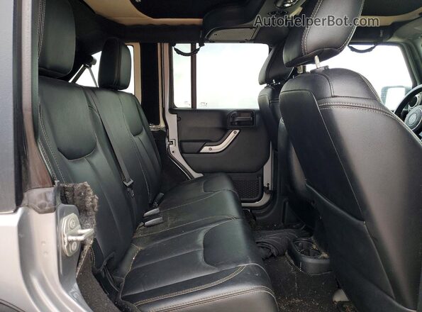 1C4BJWEG7JL845605 2018 JEEP WRANGLER Silver Widok wnętrza z tyłu