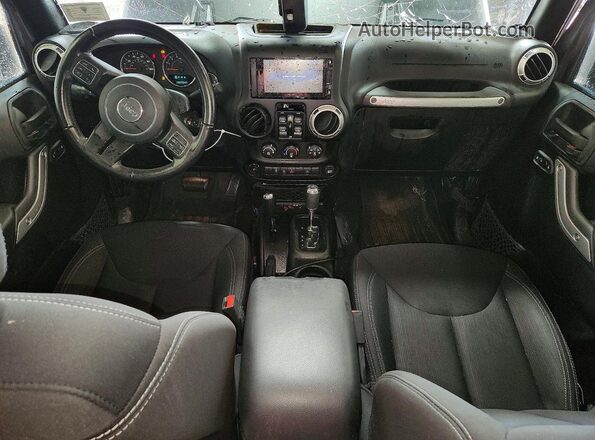1C4BJWEG8JL936396 2018 JEEP WRANGLER Угольный Вид панели приборов