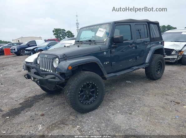1C4BJWEG9GL194406 2016 JEEP WRANGLER UNLIMITED Blue Przód lewy