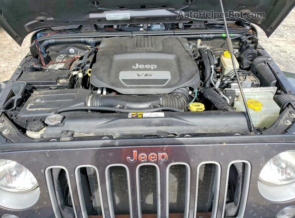1C4BJWEG9GL231468 2016 JEEP WRANGLER Charcoal Vista del compartimento del motor