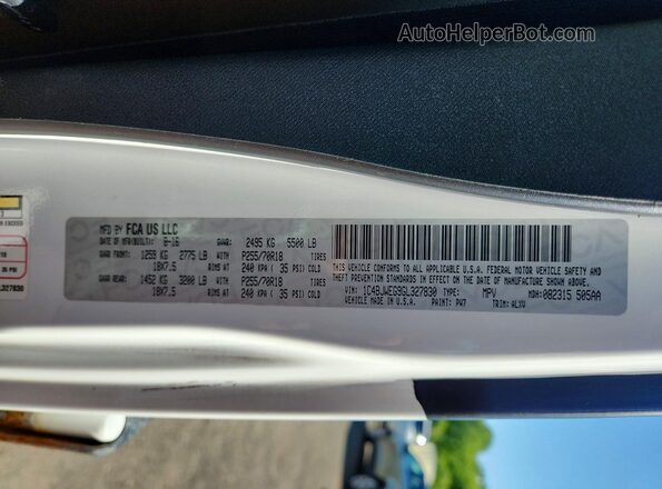 1C4BJWEG9GL327830 2016 JEEP WRANGLER White Շարժիչի բաժամունքի տեսք