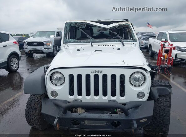 1C4BJWFG2HL561419 2017 JEEP WRANGLER UNLIMITED White Front view