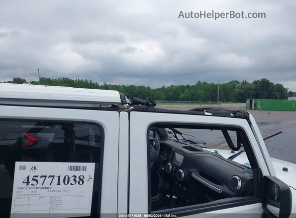 1C4BJWFG2HL561419 2017 JEEP WRANGLER UNLIMITED White 