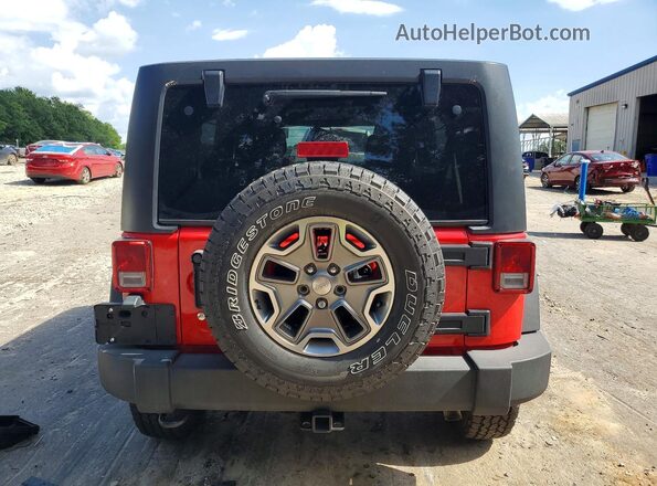 1C4BJWFG4GL243896 2016 JEEP WRANGLER Red Вид ззаду